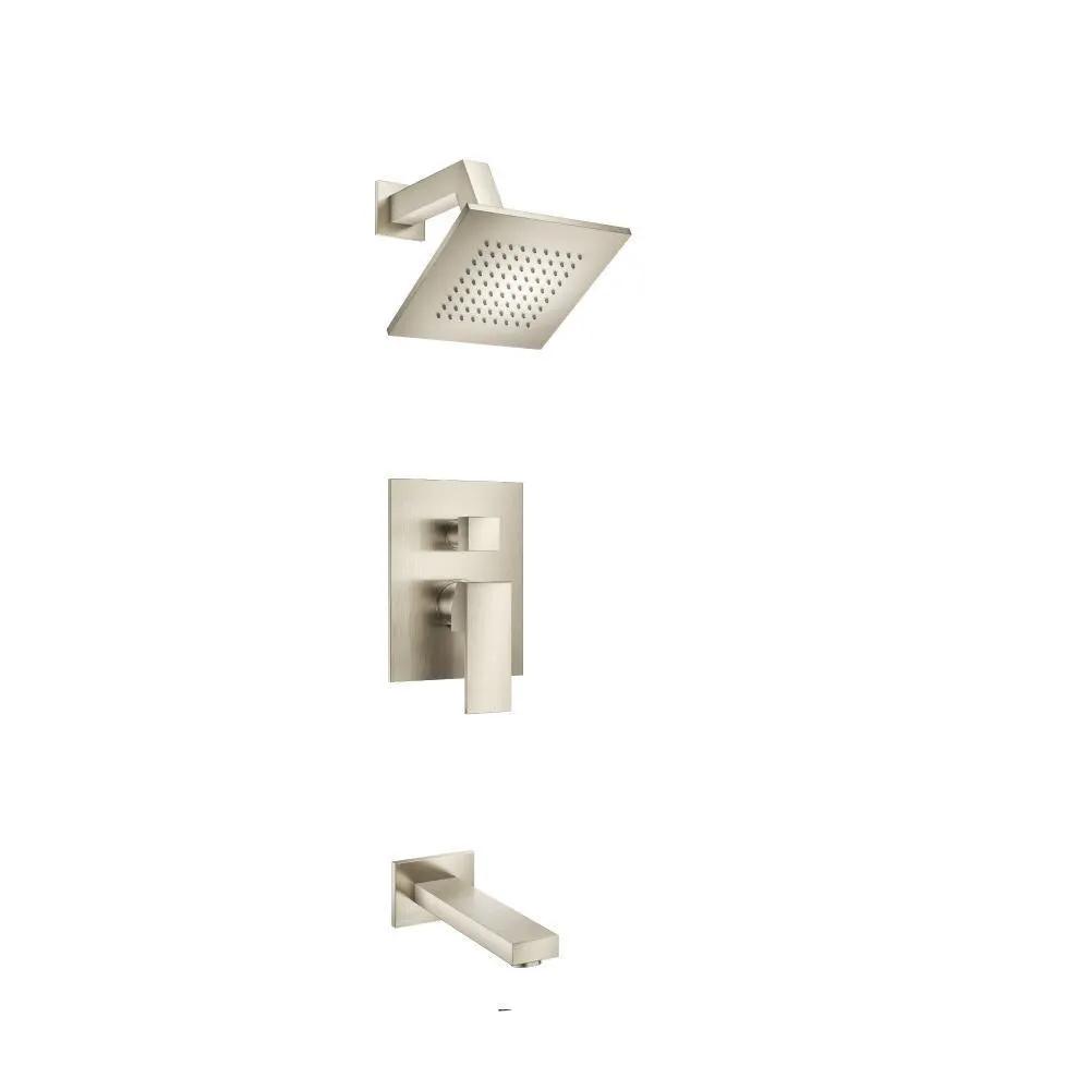 Flusso Serie 160 Two Output Shower Set with Shower Head and Tub Spout by Flusso