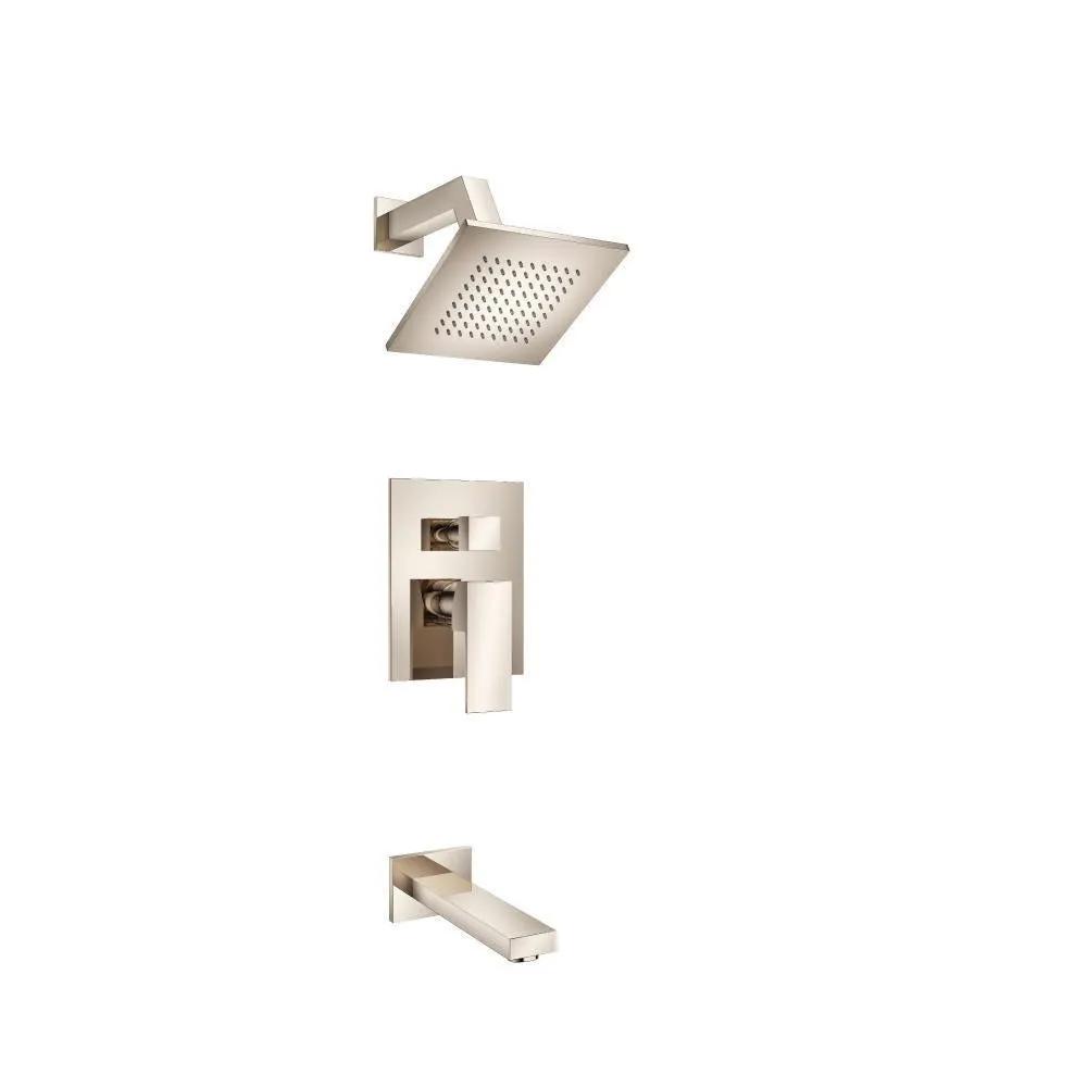 Flusso Serie 160 Two Output Shower Set with Shower Head and Tub Spout by Flusso