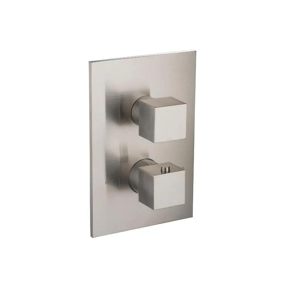 Flusso Serie 160 3/4 " Thermostatic Valve and Trim - with 2-Way Diverter - 2 Output by Flusso