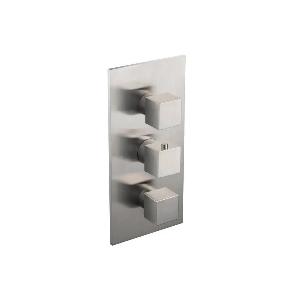 Flusso Serie 160 3/4" Thermostatic Valve with Trim - 3 Output