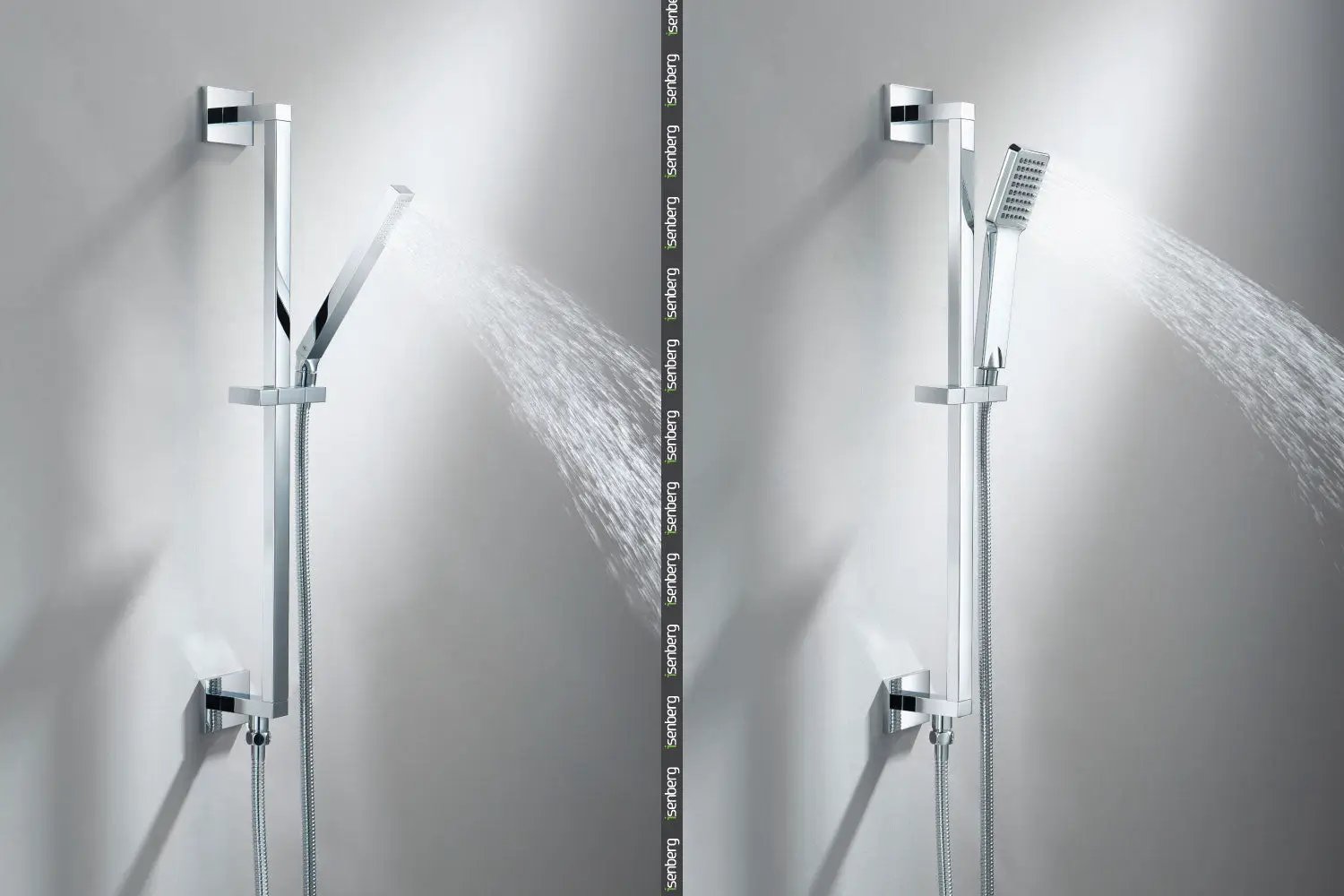 chrome hand shower