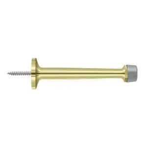 Deltana 4" Solid Brass Baseboard Door Bumper by Deltana