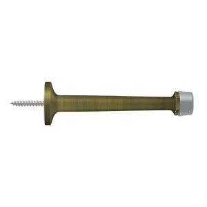 Deltana 4" Solid Brass Baseboard Door Bumper by Deltana