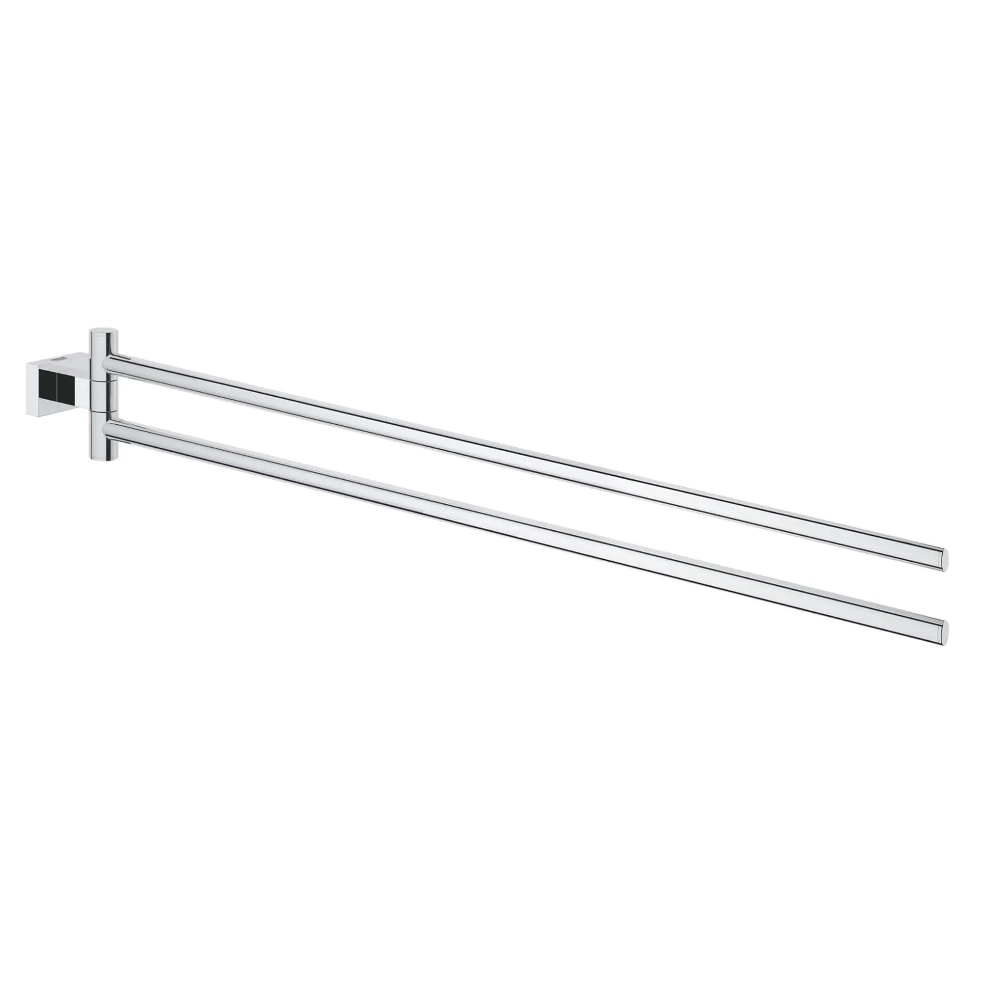 chrome towel bar