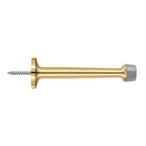 Deltana 4" Solid Brass Baseboard Door Bumper by Deltana
