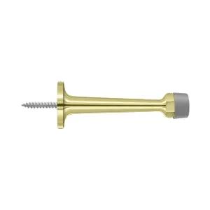Deltana 3-1/4" Solid Brass Baseboard Door Bumper by Deltana