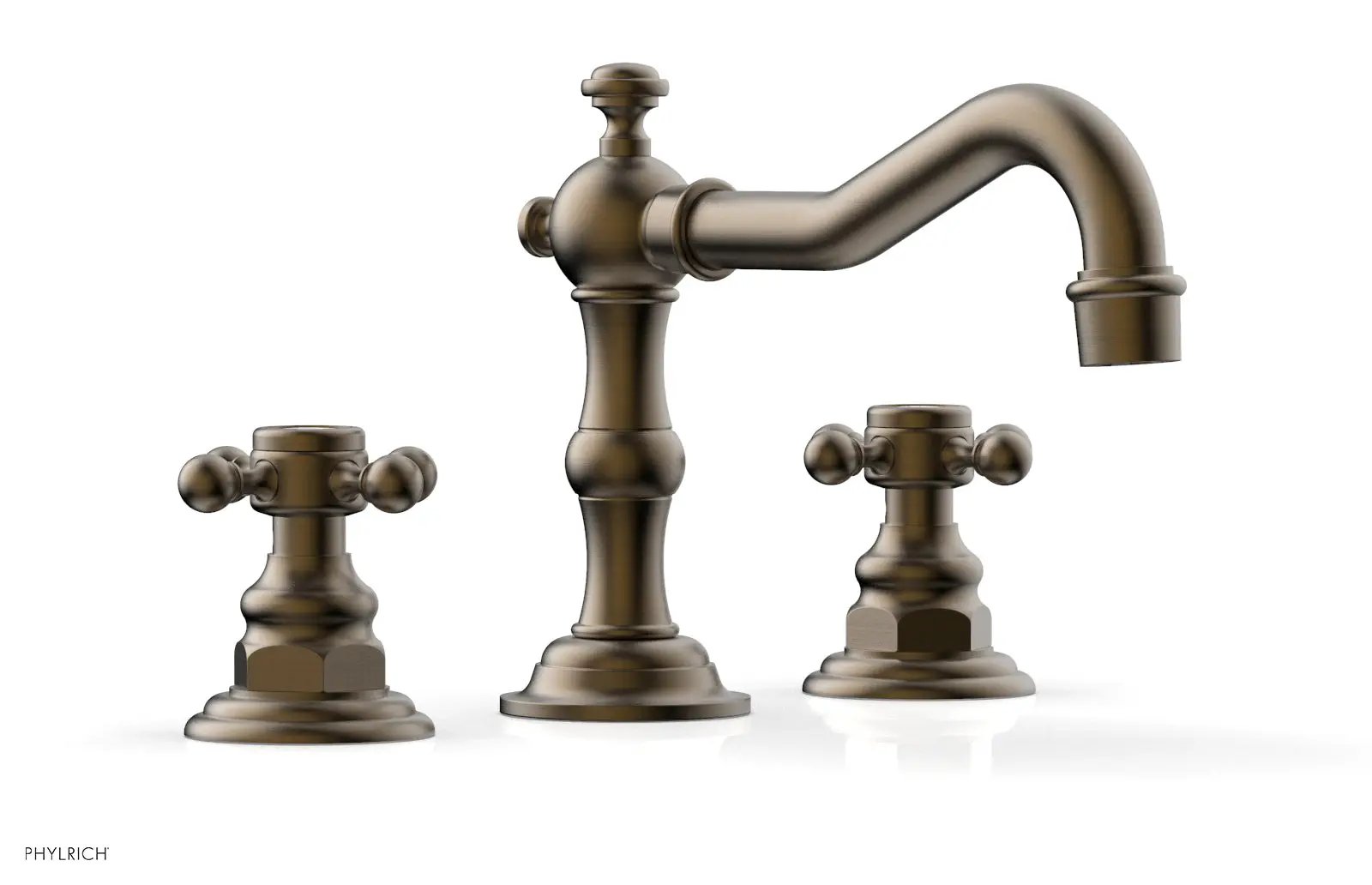 Phylrich HENRI Widespread Faucet - Cross Handles by Phylrich