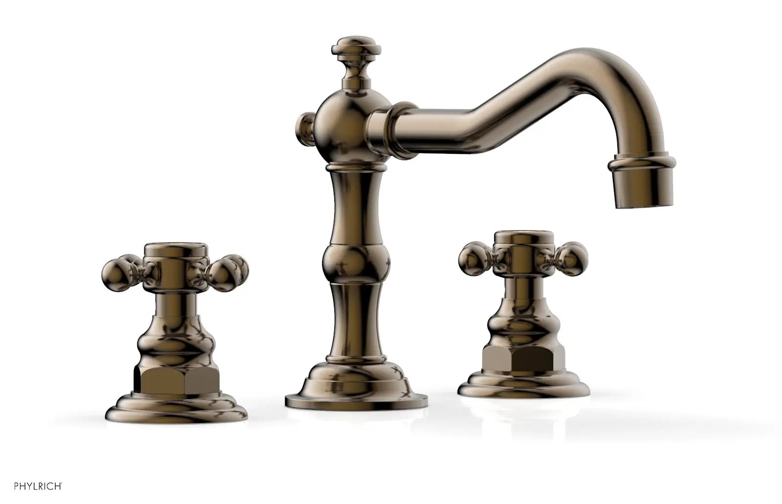 Phylrich HENRI Widespread Faucet - Cross Handles by Phylrich