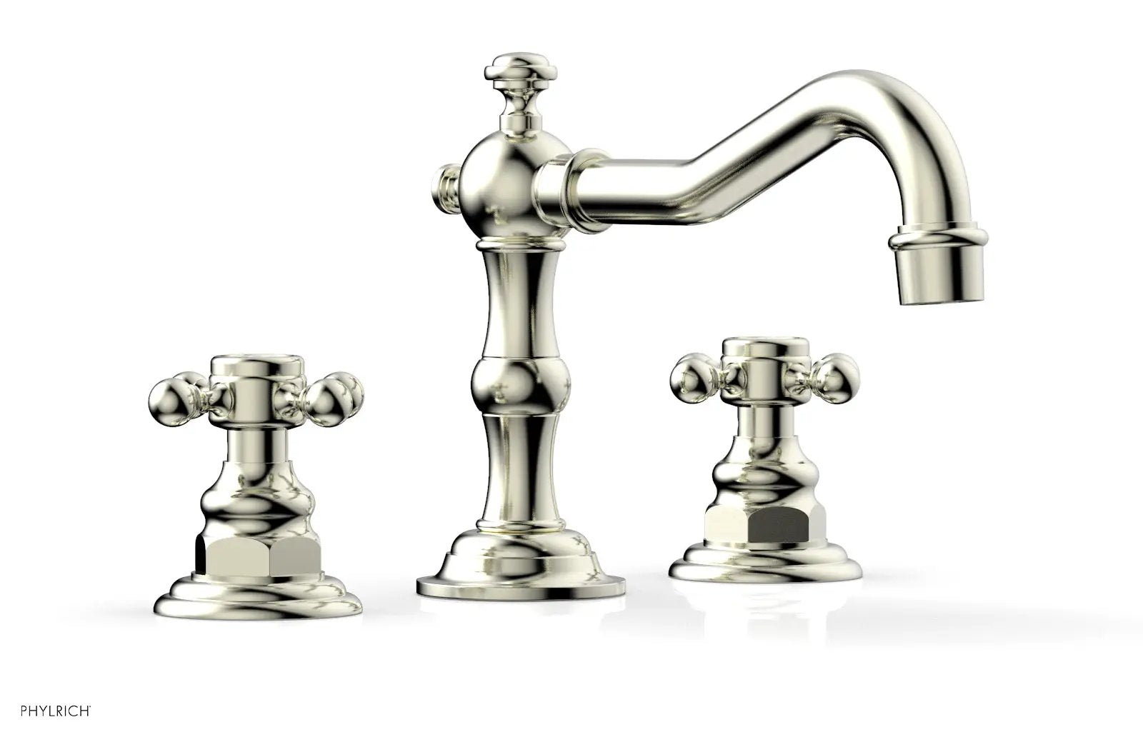 Phylrich HENRI Widespread Faucet - Cross Handles by Phylrich