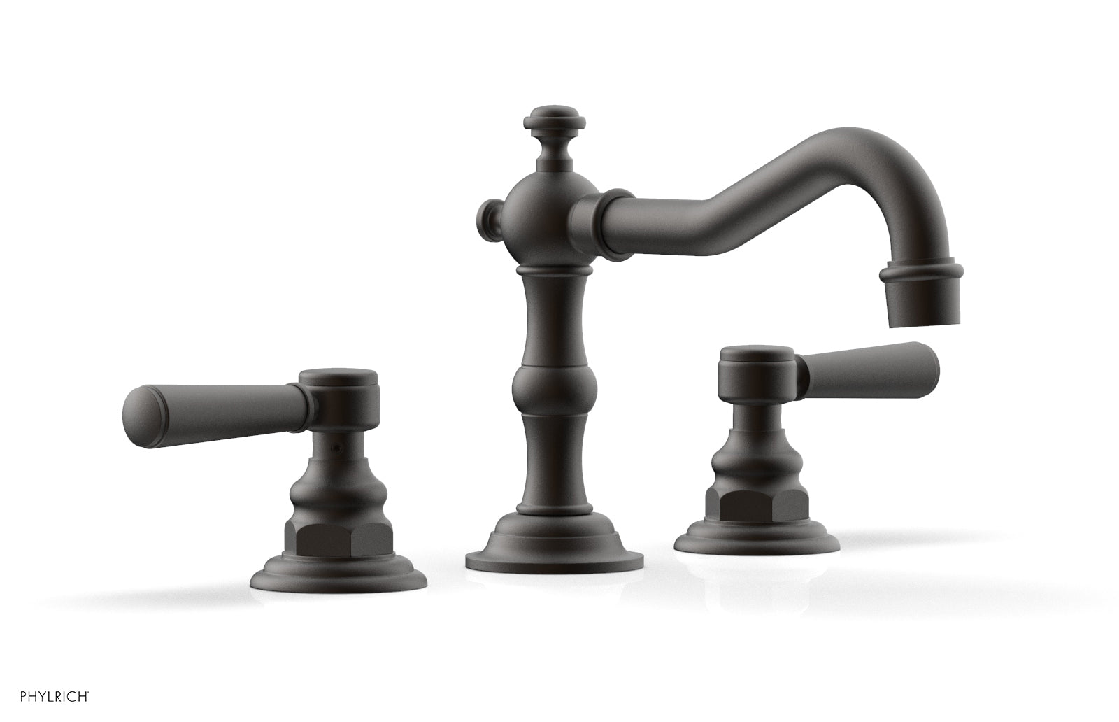 Phylrich HENRI Widespread Faucet - Lever Handles by Phylrich