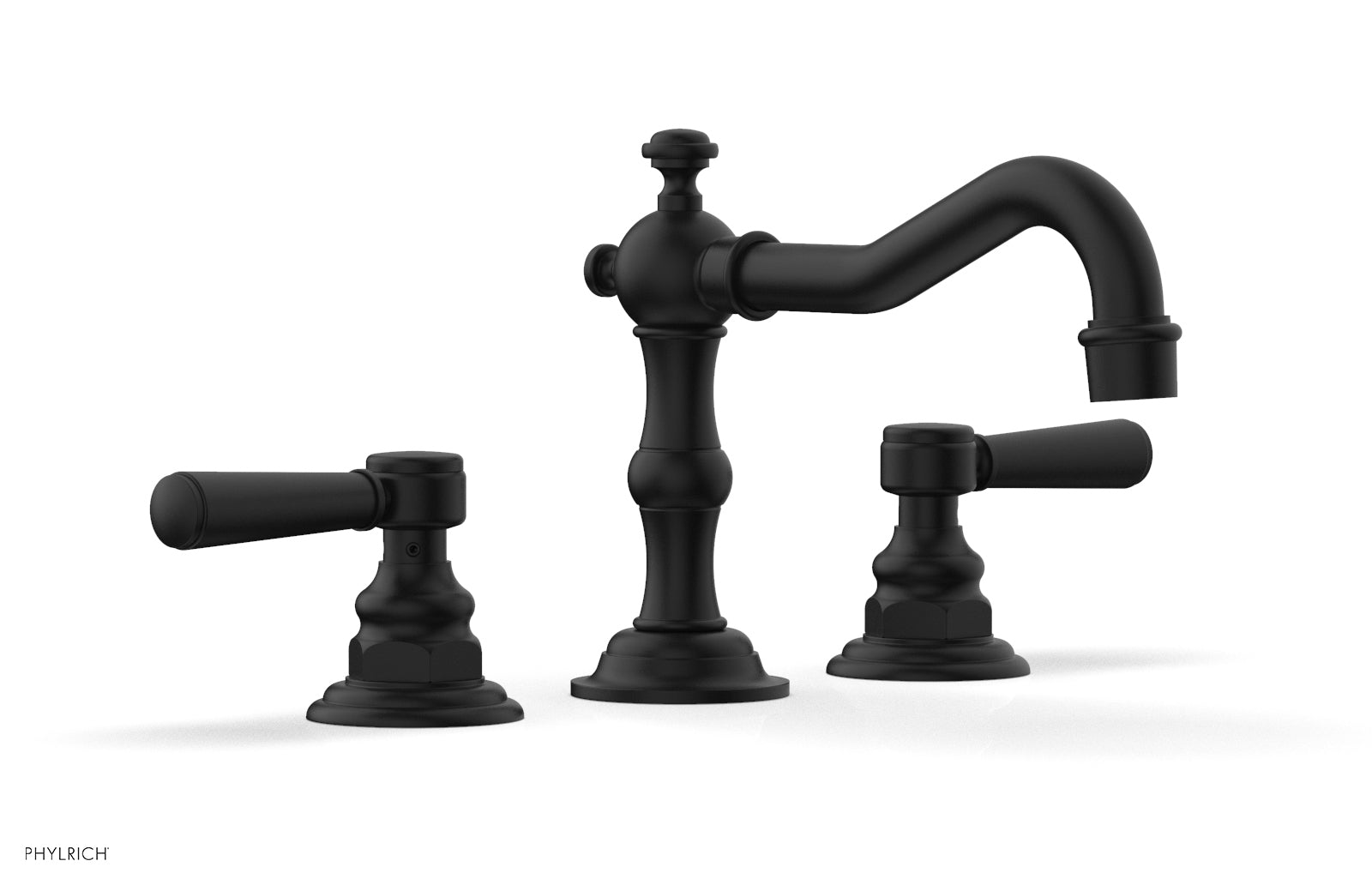 Phylrich HENRI Widespread Faucet - Lever Handles by Phylrich