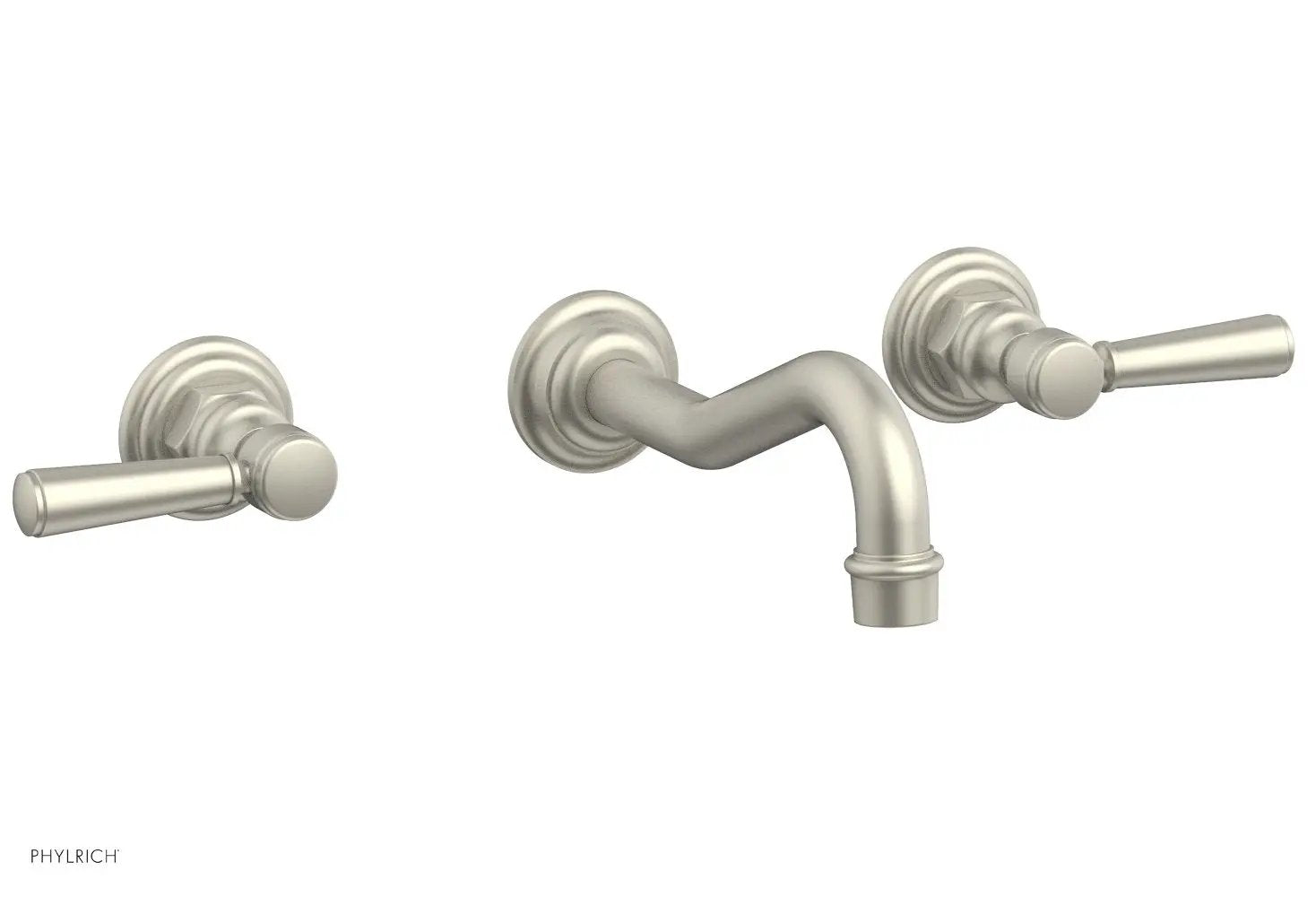 Phylrich HENRI Wall Lavatory Set - Lever Handles by Phylrich