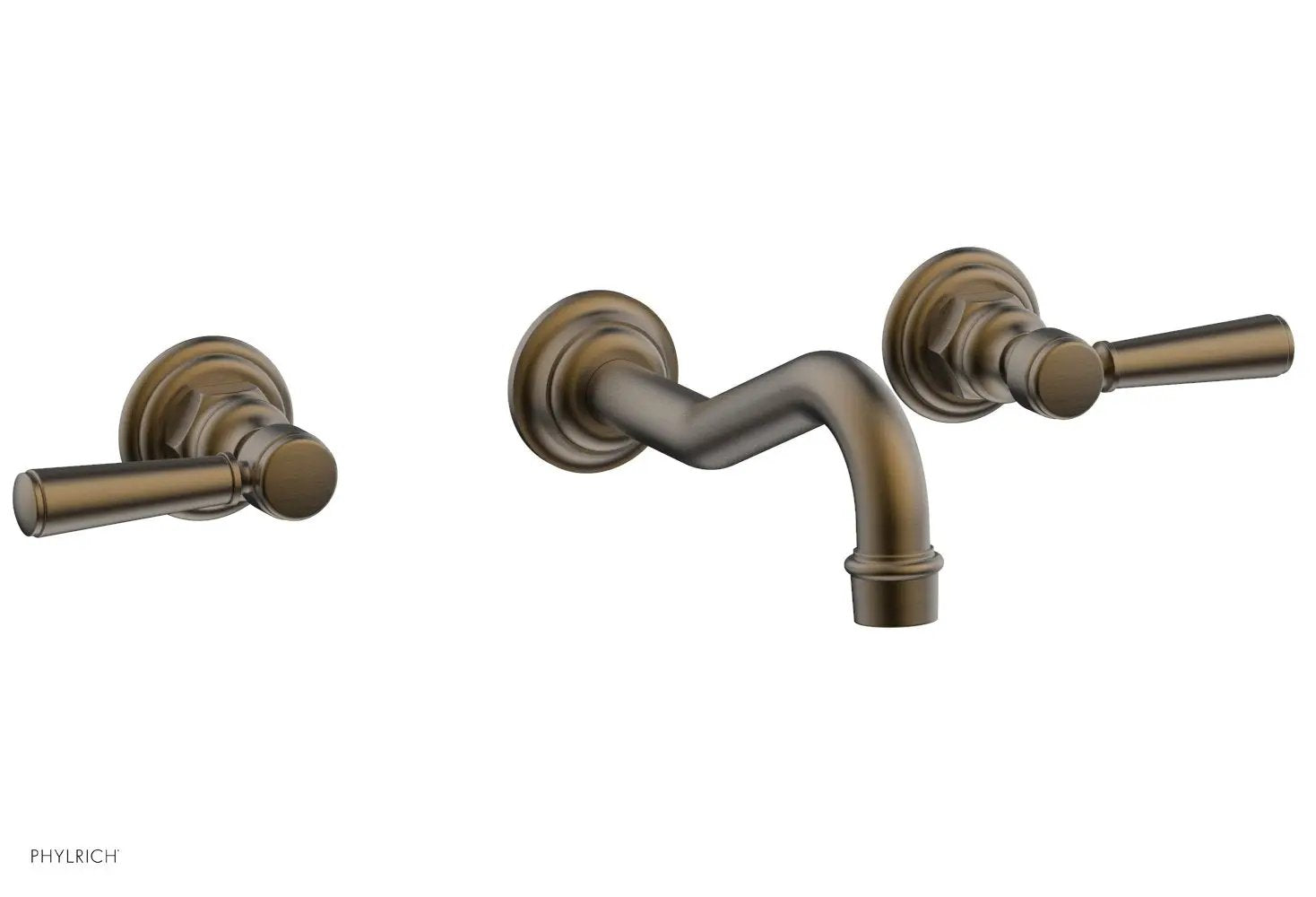Phylrich HENRI Wall Lavatory Set - Lever Handles by Phylrich