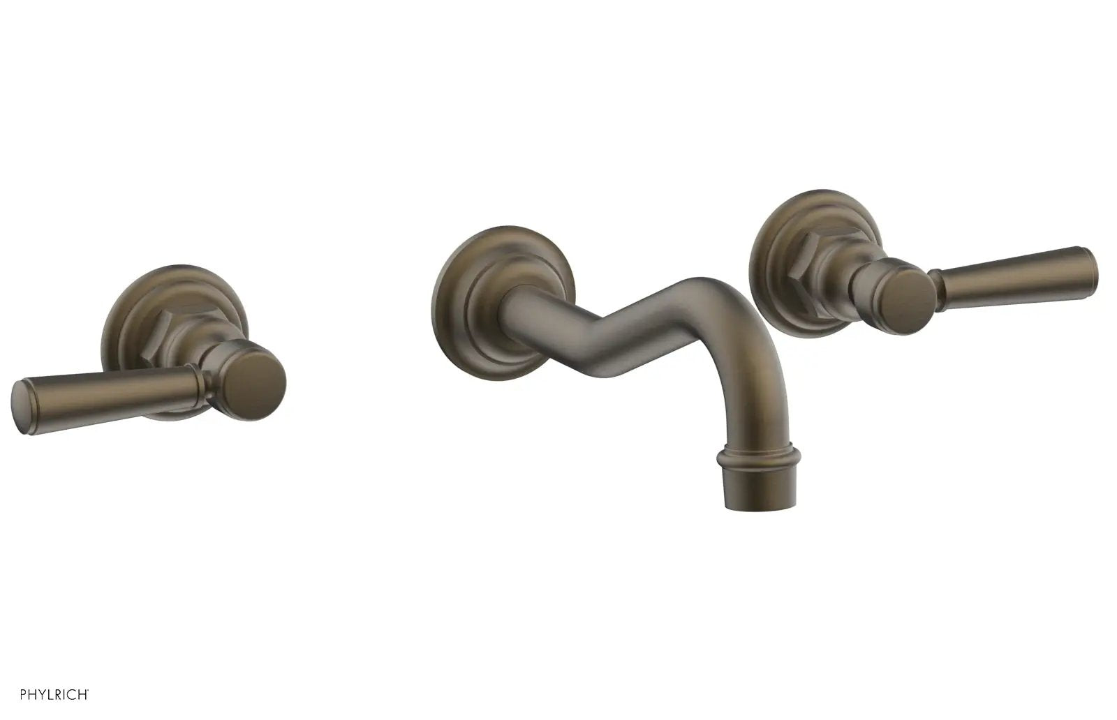 Phylrich HENRI Wall Lavatory Set - Lever Handles by Phylrich