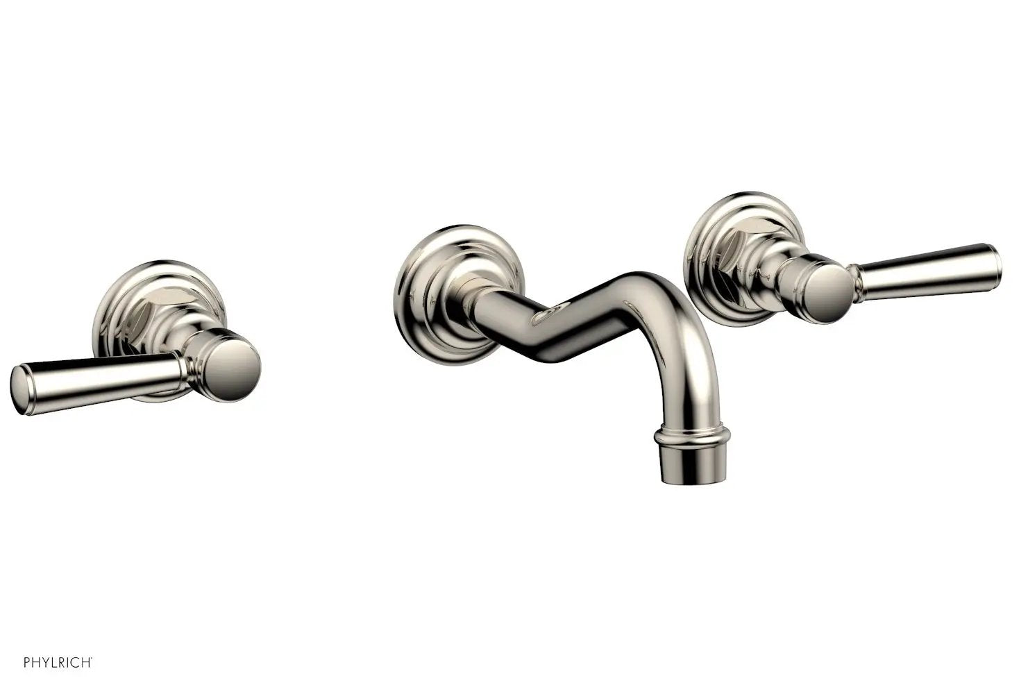 Phylrich HENRI Wall Lavatory Set - Lever Handles by Phylrich