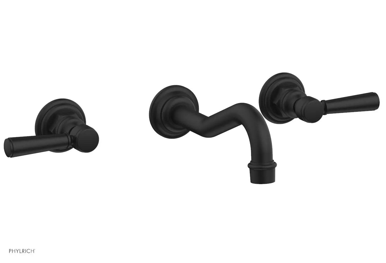Phylrich HENRI Wall Lavatory Set - Lever Handles by Phylrich