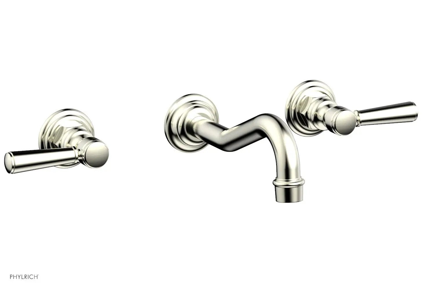 Phylrich HENRI Wall Lavatory Set - Lever Handles by Phylrich