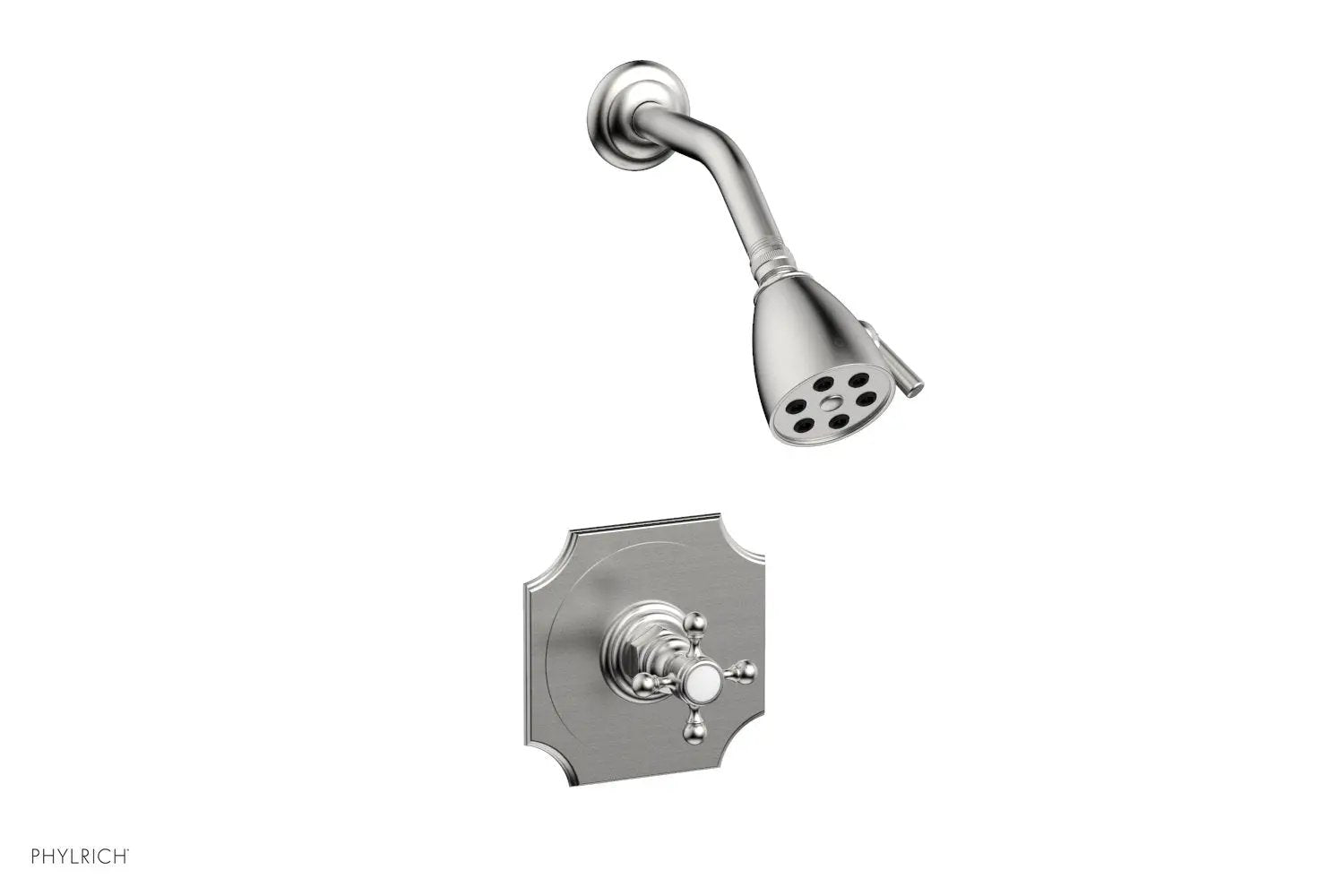 Phylrich HENRI Pressure Balance Shower Set Cross Handle by Phylrich