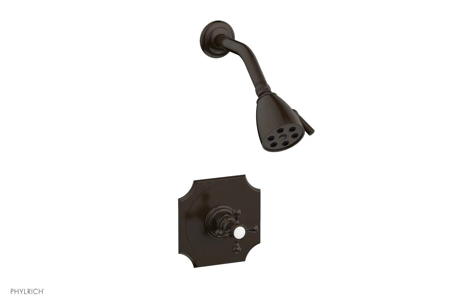 Phylrich HENRI Pressure Balance Shower Set Cross Handle by Phylrich