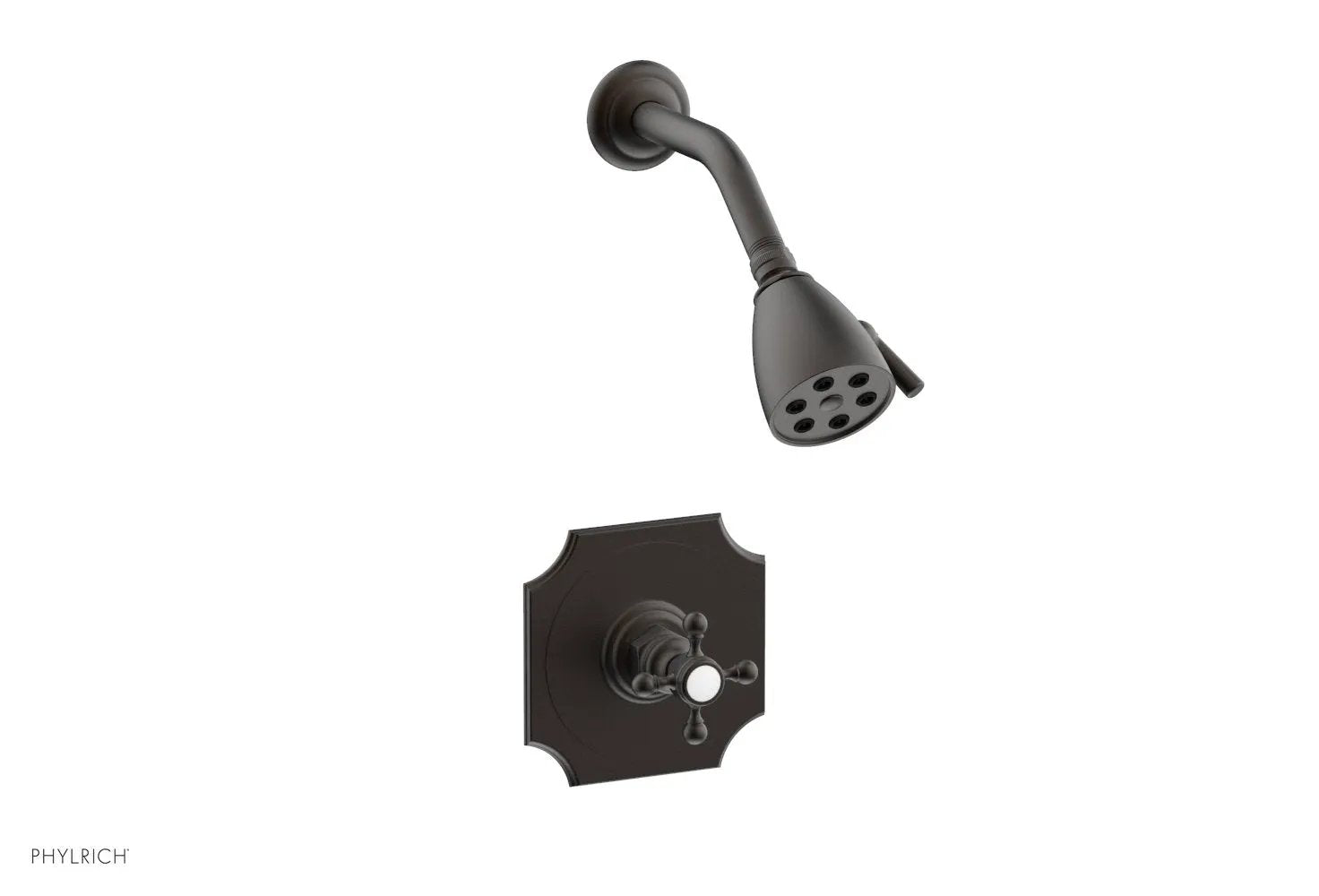 Phylrich HENRI Pressure Balance Shower Set Cross Handle by Phylrich