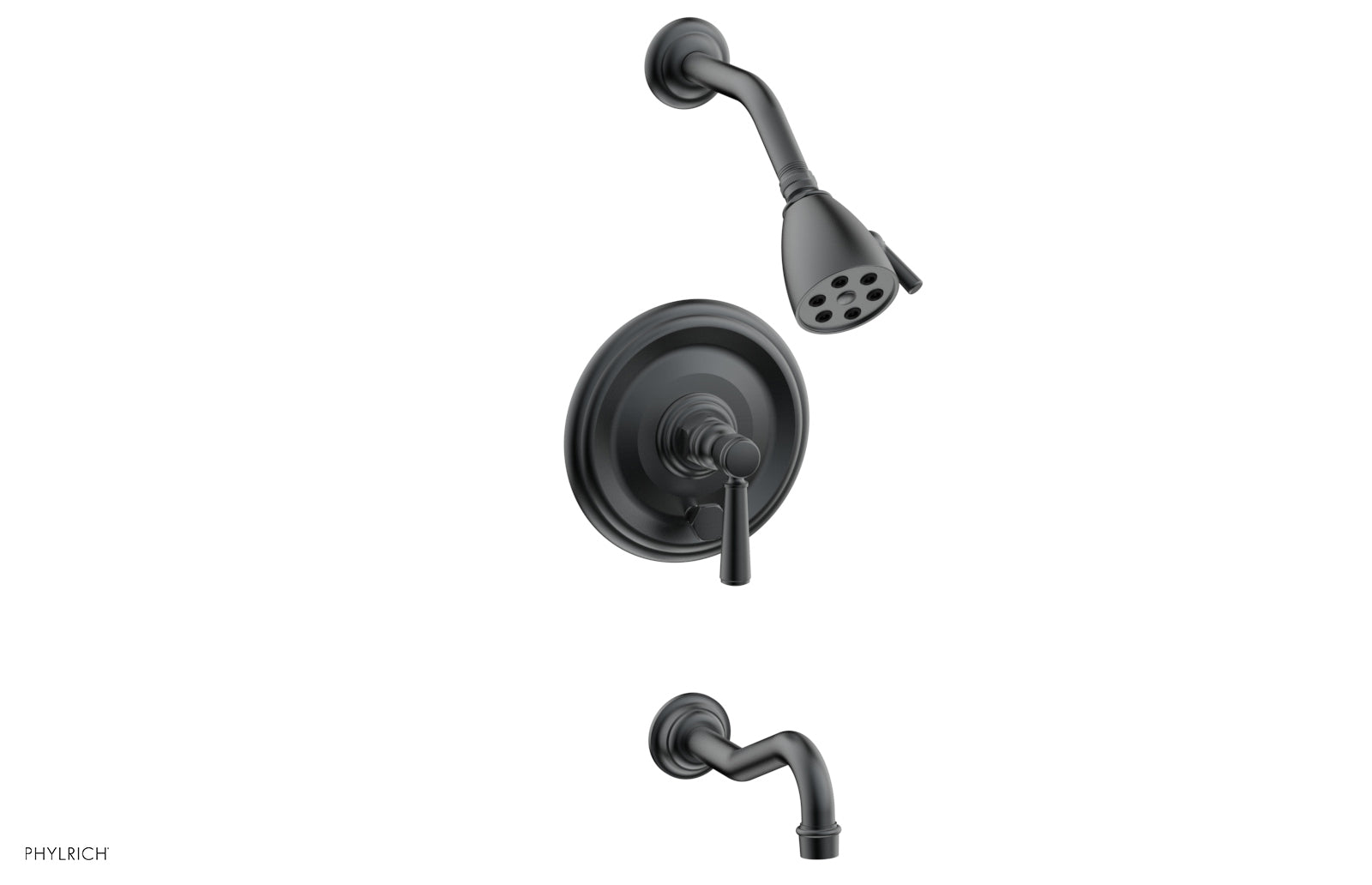 Phylrich HENRI Pressure Balance Tub and Shower Set - Lever Handle
