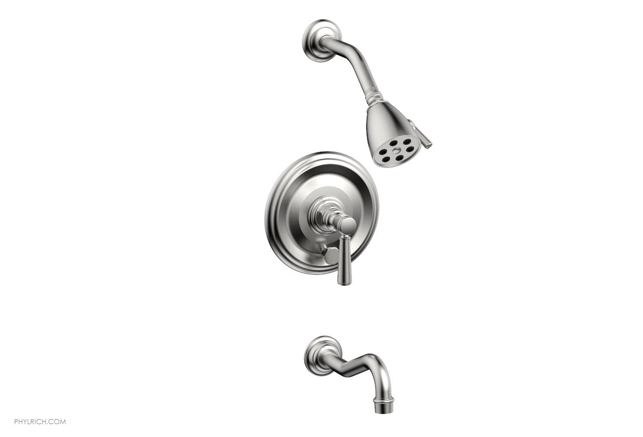 Phylrich HENRI Pressure Balance Tub and Shower Set - Lever Handle