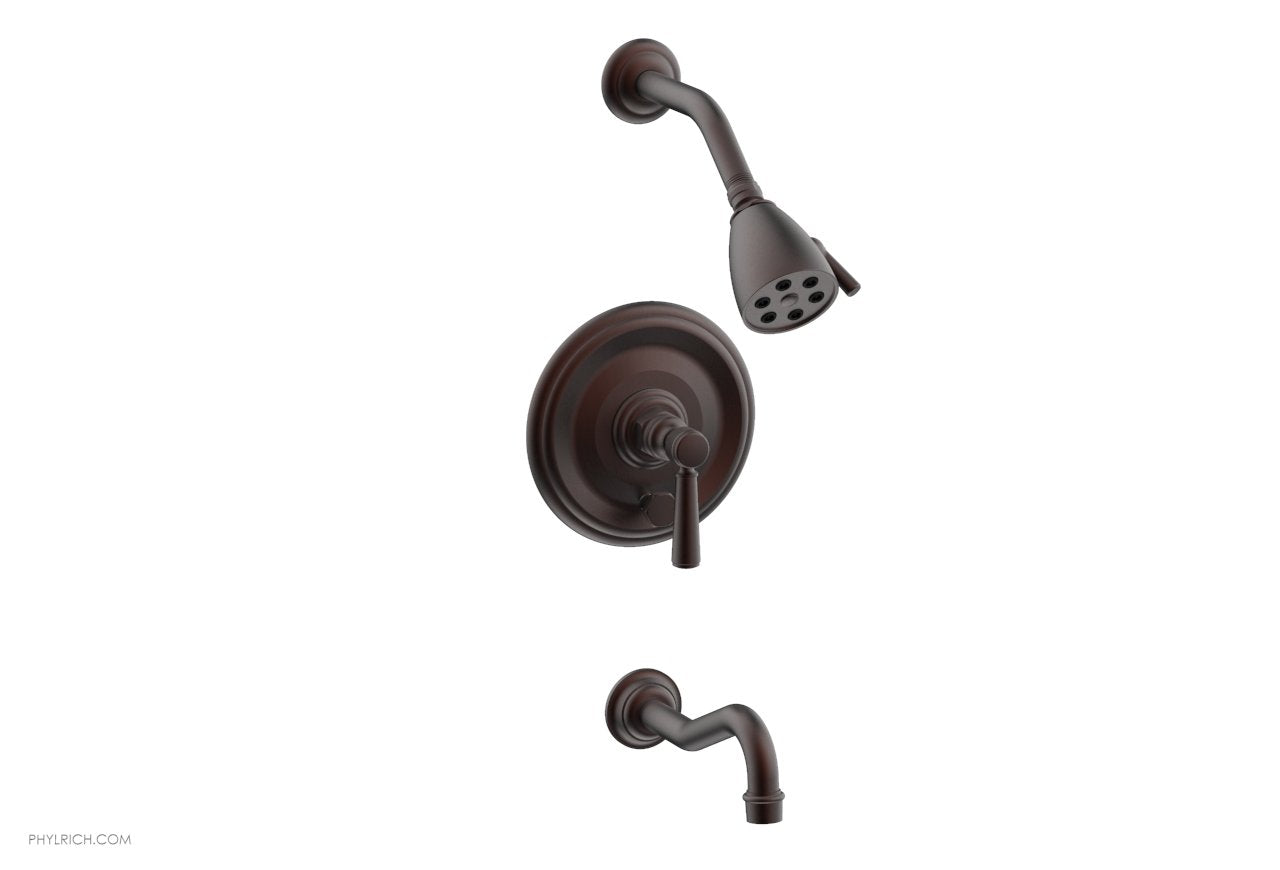 Phylrich HENRI Pressure Balance Tub and Shower Set - Lever Handle