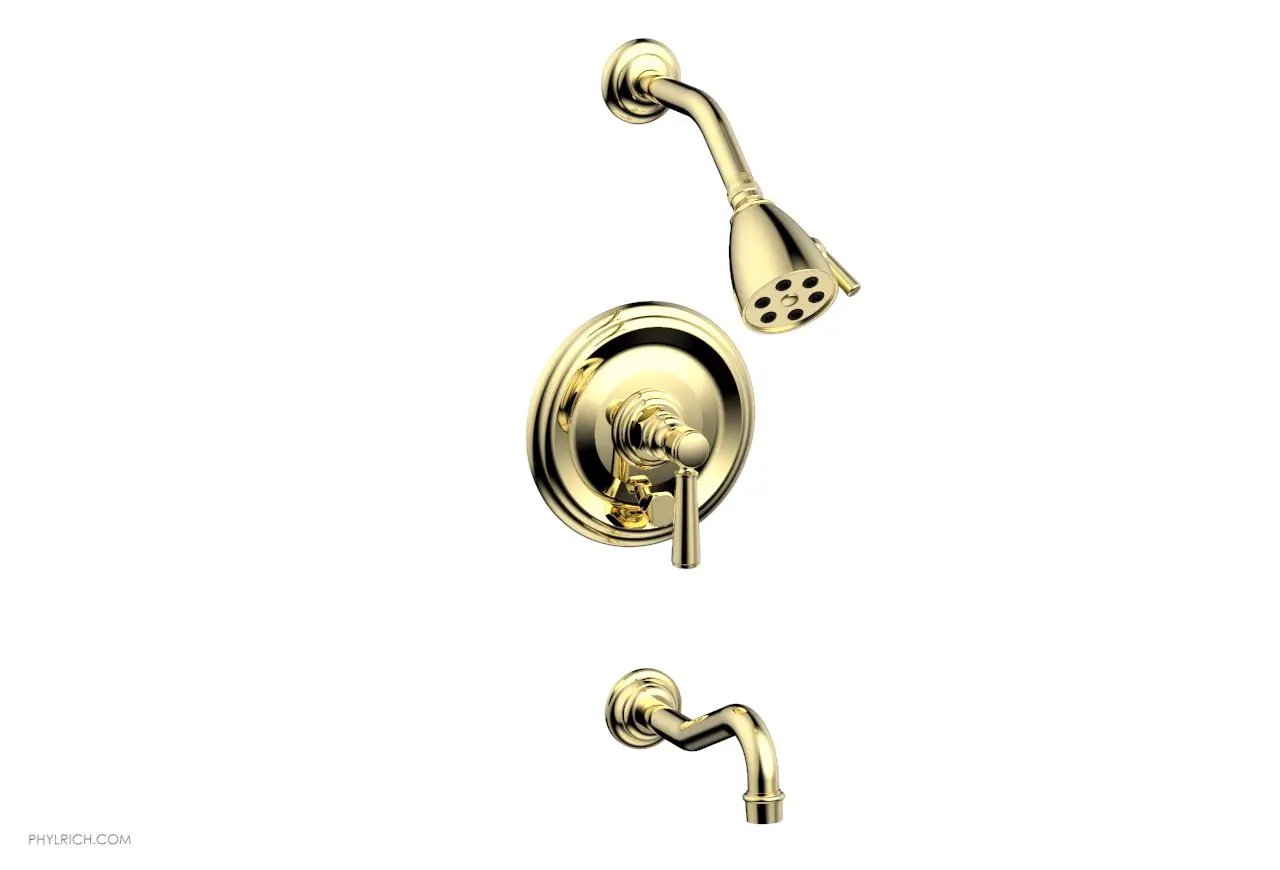 Phylrich HENRI Pressure Balance Tub and Shower Set - Lever Handle by Phylrich