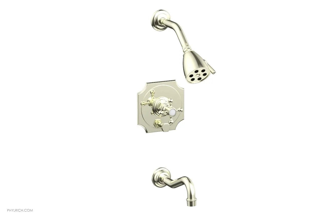 Phylrich HENRI Pressure Balance Tub and Shower Set by Phylrich