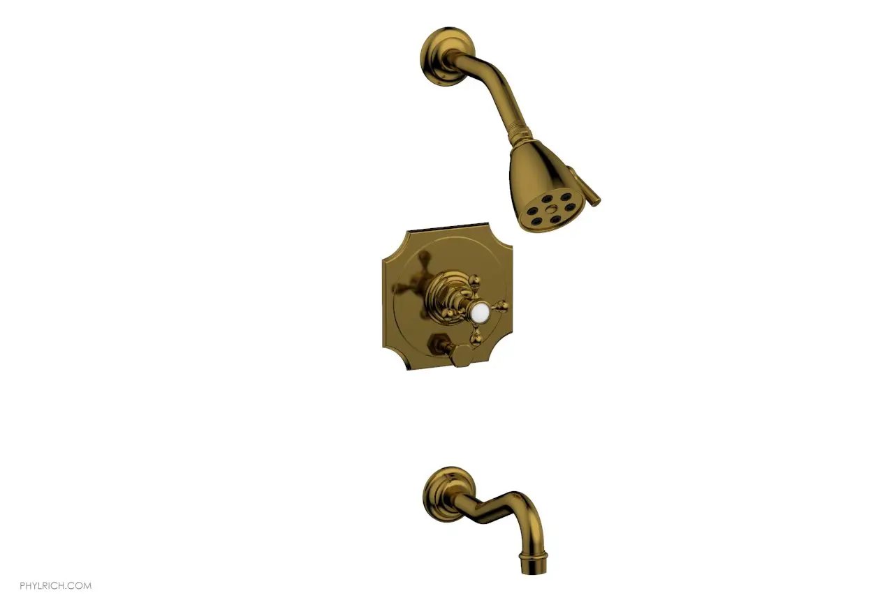 Phylrich HENRI Pressure Balance Tub and Shower Set by Phylrich