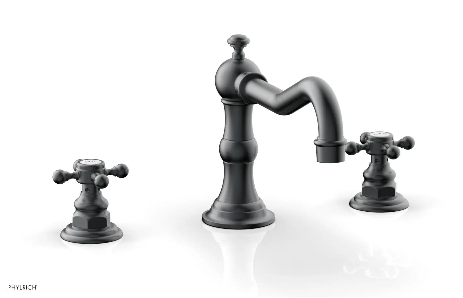 Phylrich HENRI Deck Tub Set - Cross Handle by Phylrich