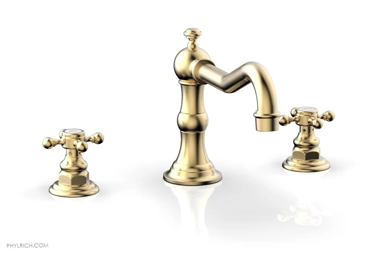 Phylrich HENRI Deck Tub Set - Cross Handle by Phylrich