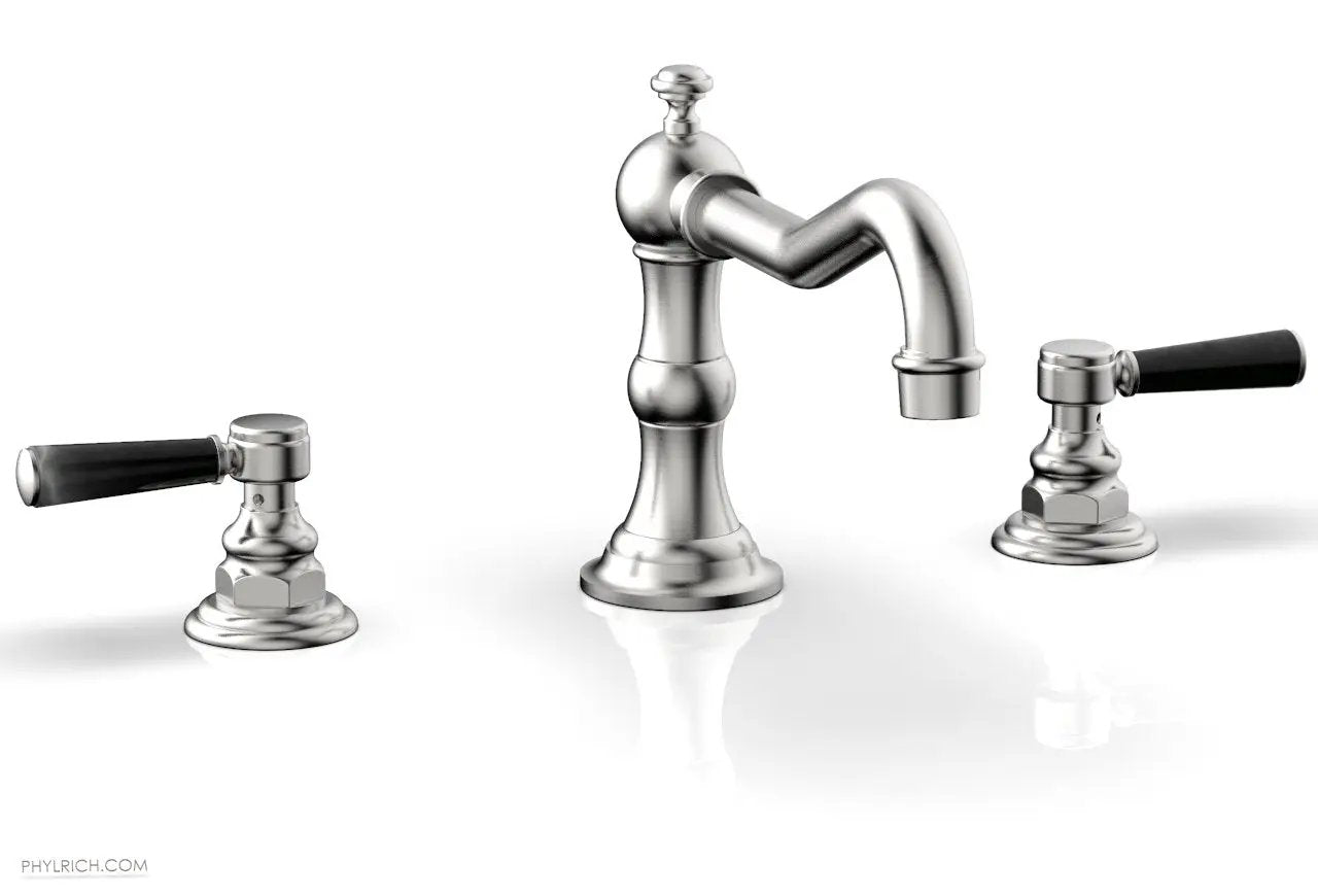Phylrich HENRI Deck Tub Set - Marble Lever Handles by Phylrich