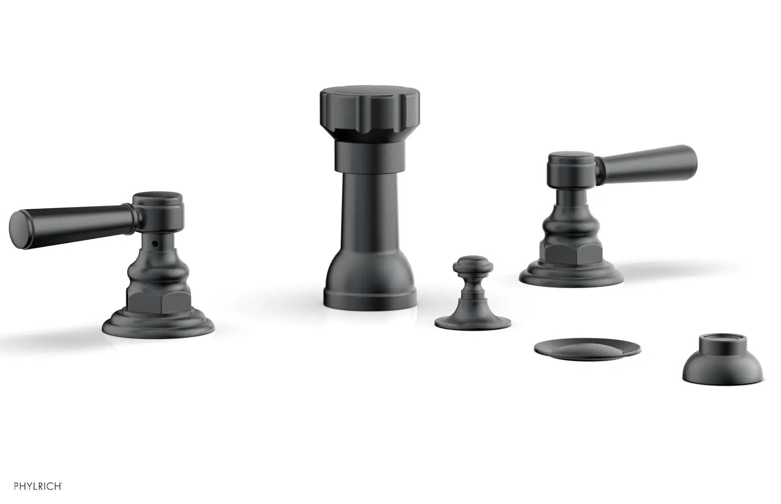 Phylrich HENRI Four Hole Bidet Set - Lever Handles by Phylrich