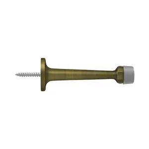 Deltana 3-1/4" Solid Brass Baseboard Door Bumper by Deltana