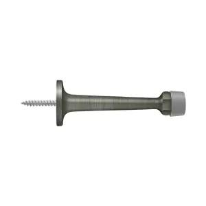 Deltana 3-1/4" Solid Brass Baseboard Door Bumper by Deltana