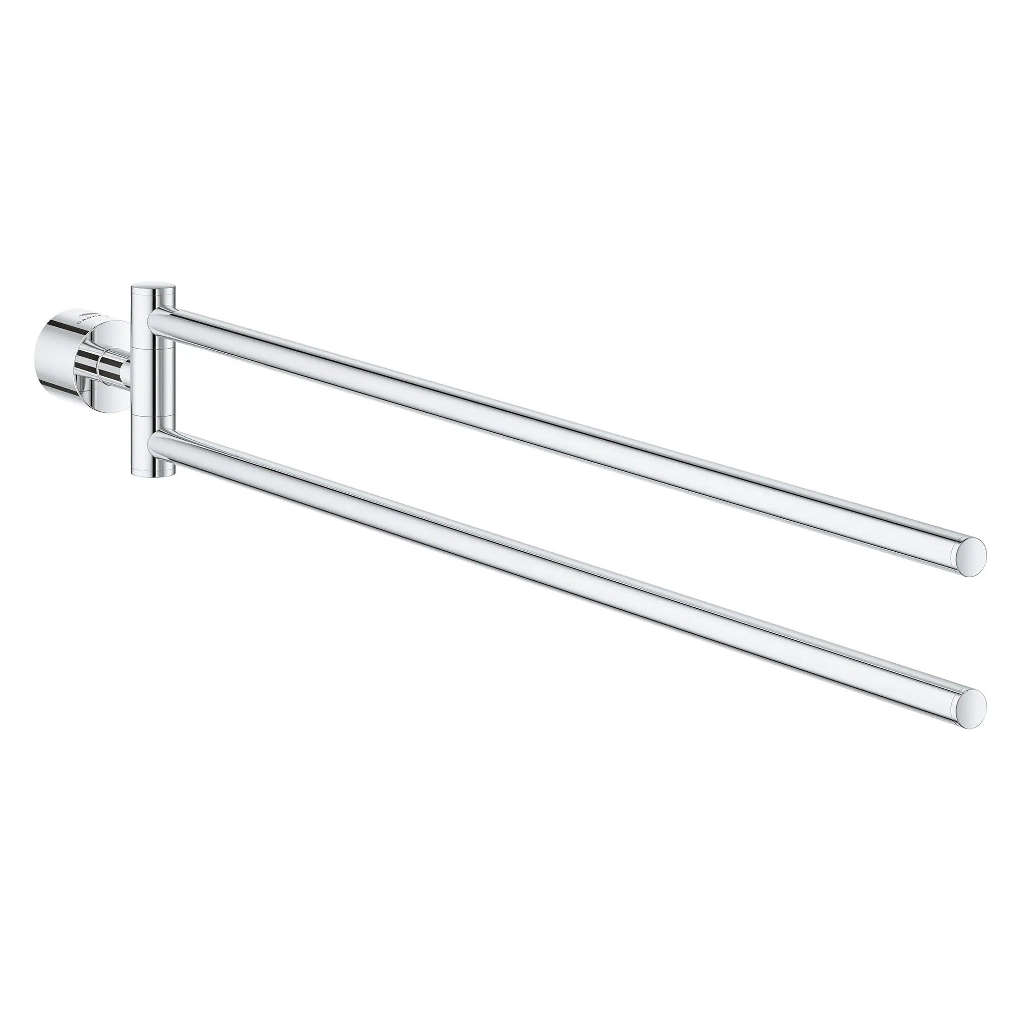 chrome towel rail