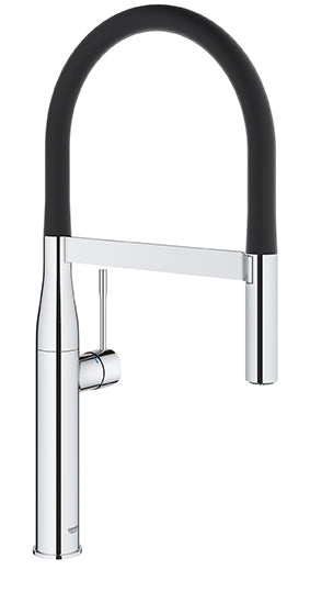 Grohe white single outlet handle kitchen faucet