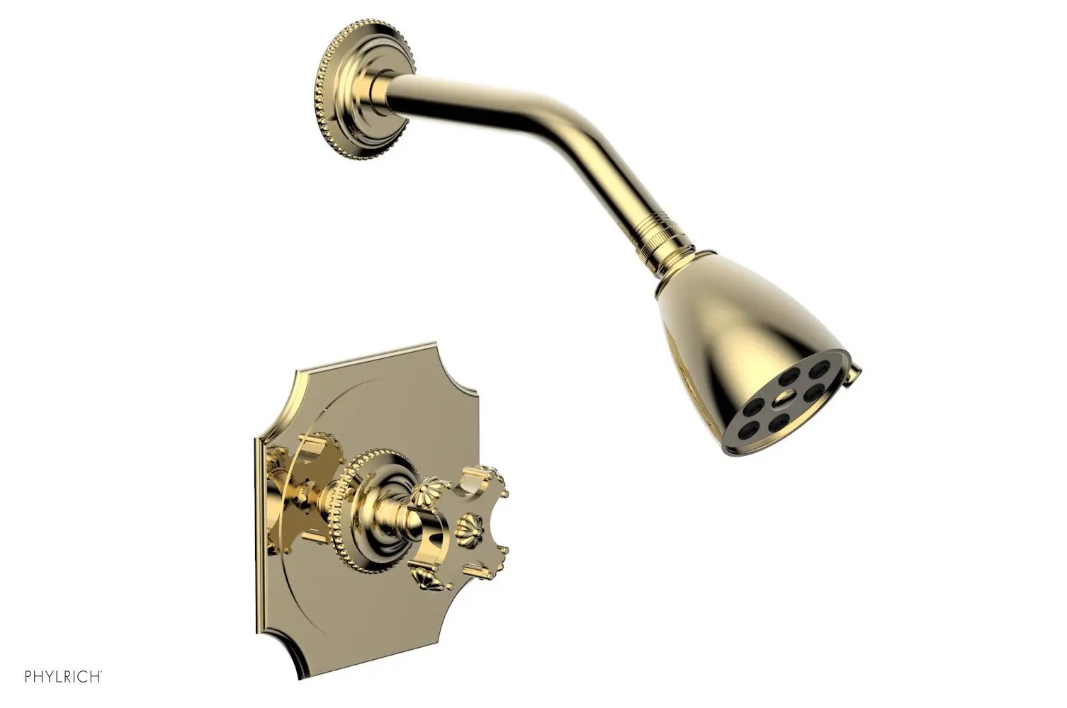 Phylrich MARVELLE Pressure Balance Shower Set - Cross Handle by Phylrich