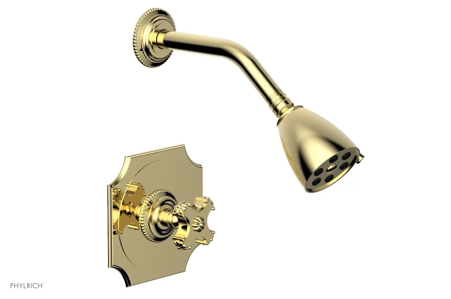 Phylrich MARVELLE Pressure Balance Shower Set - Cross Handle by Phylrich