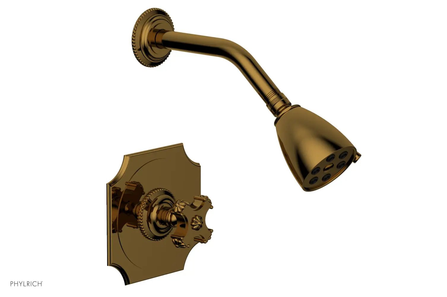 Phylrich MARVELLE Pressure Balance Shower Set - Cross Handle by Phylrich