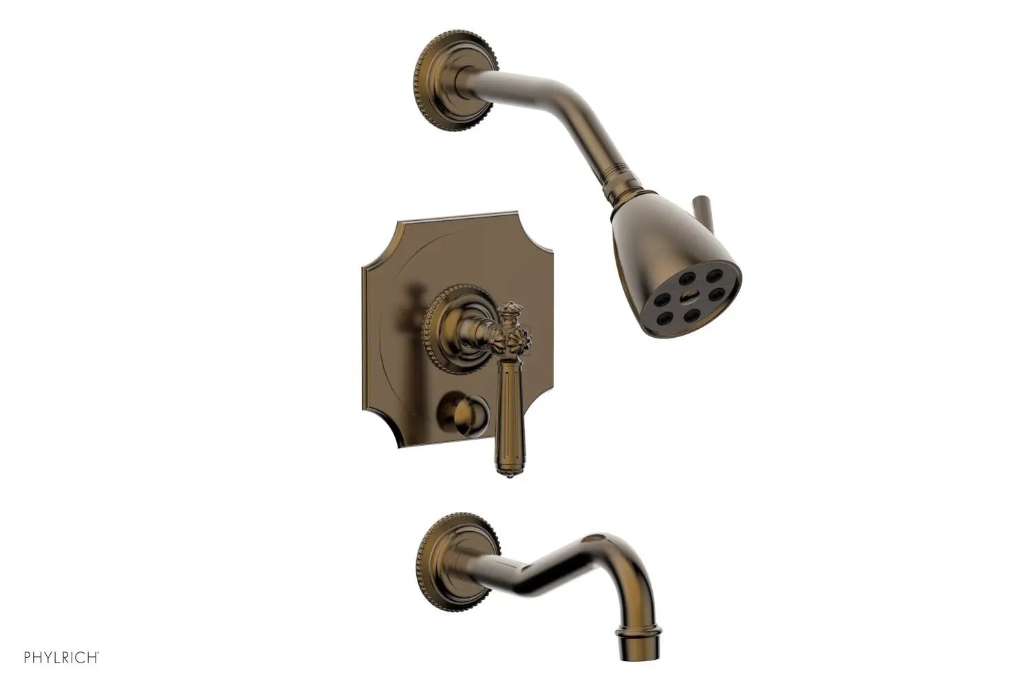 Phylrich MARVELLE Pressure Balance Tub and Shower Set - Lever Handle by Phylrich