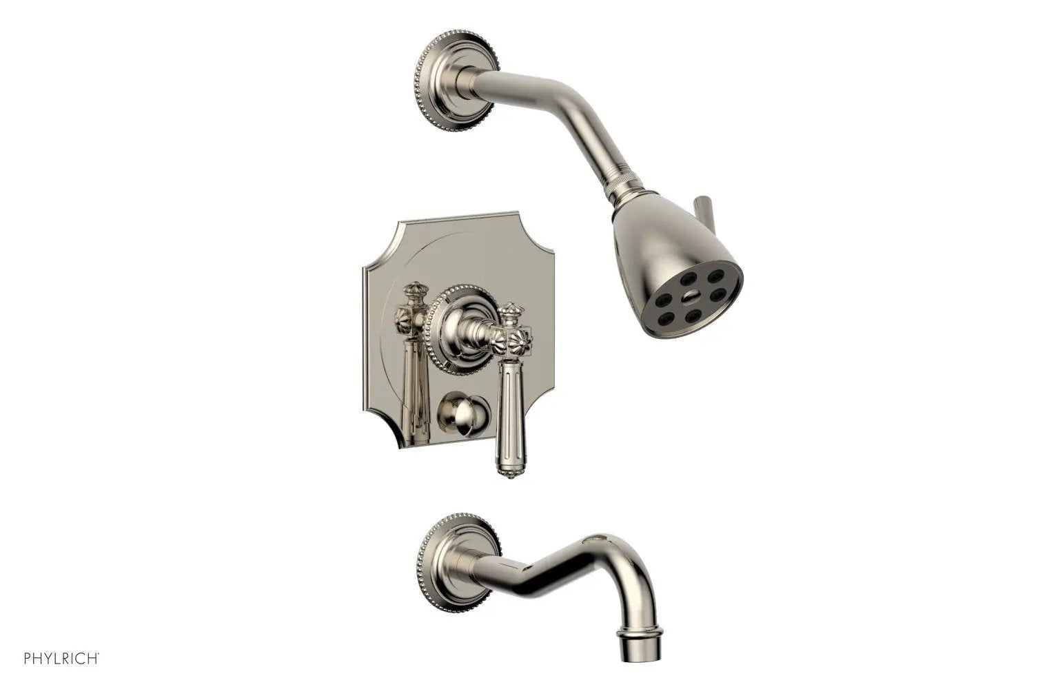 Phylrich MARVELLE Pressure Balance Tub and Shower Set - Lever Handle by Phylrich