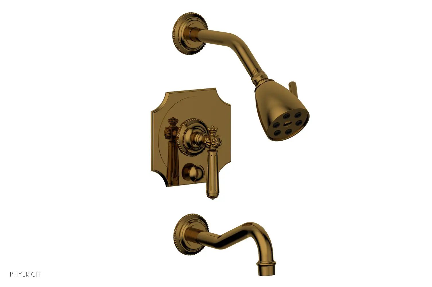Phylrich MARVELLE Pressure Balance Tub and Shower Set - Lever Handle by Phylrich