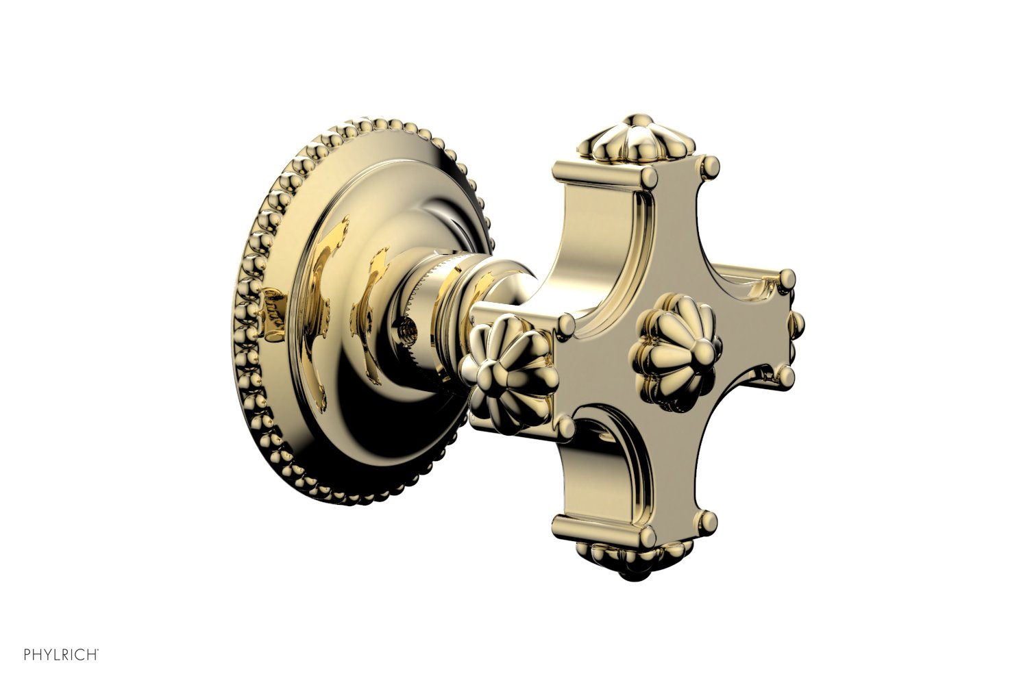 Phylrich MARVELLE Volume Control/Diverter Trim - Blade Handle