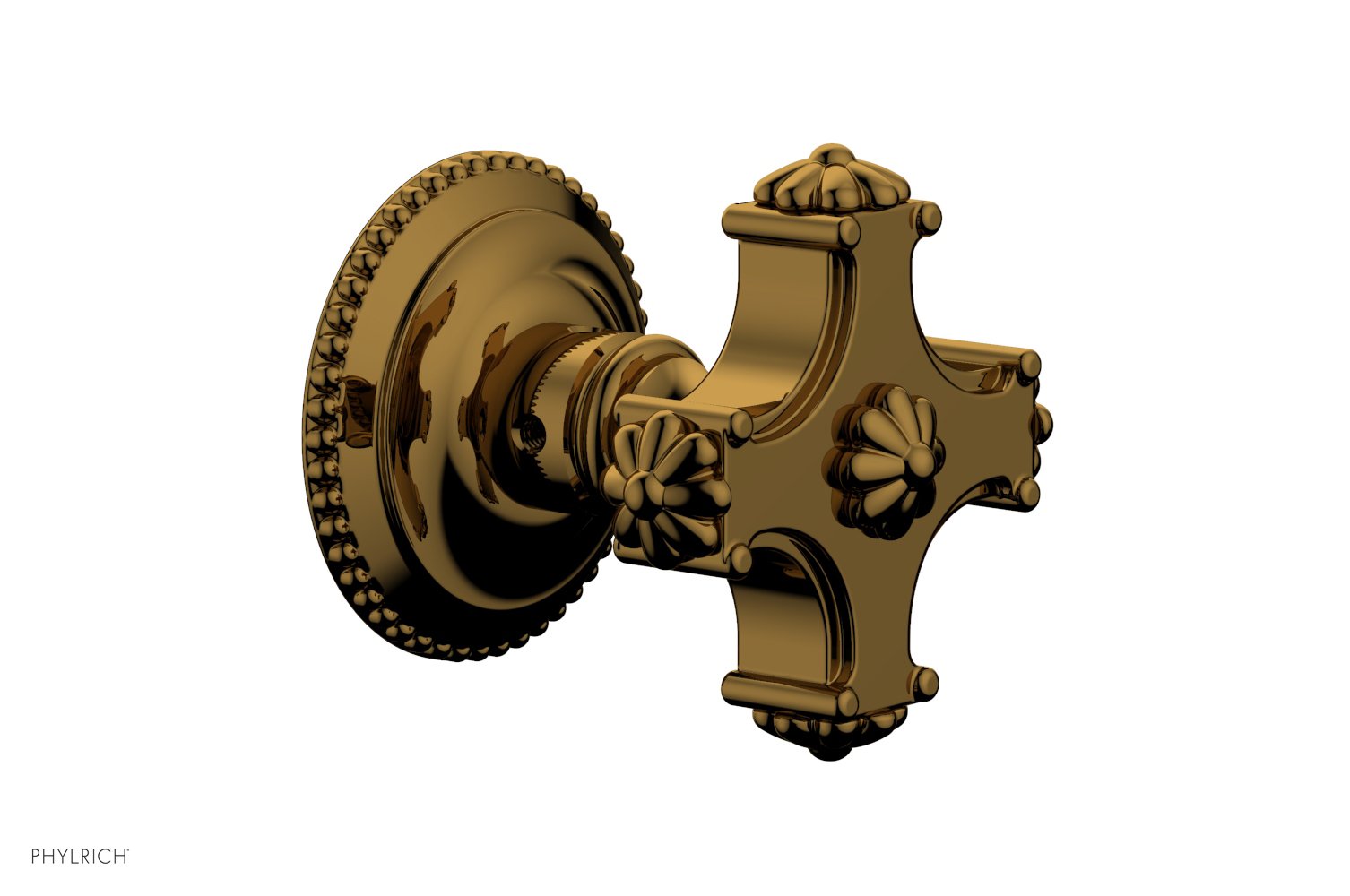 Phylrich MARVELLE Volume Control/Diverter Trim - Blade Handle