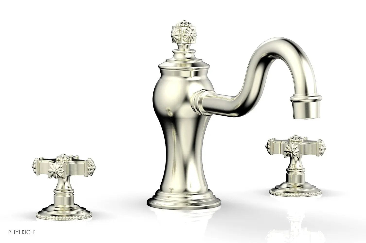 Phylrich MARVELLE Deck Tub Set - Cross Handles by Phylrich