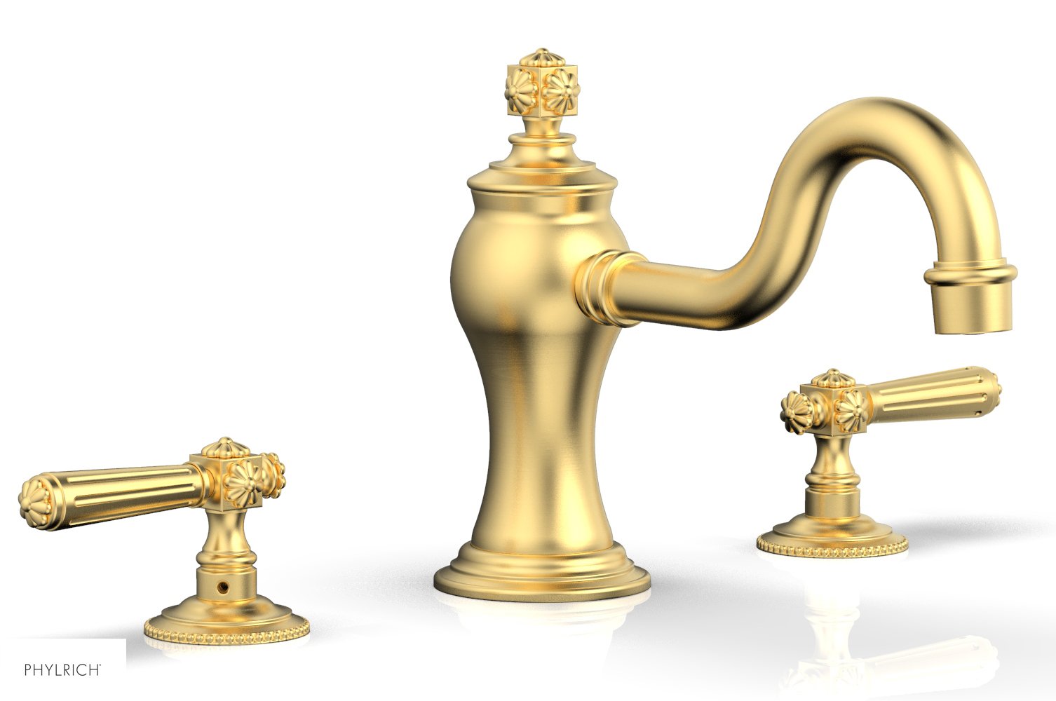 Phylrich MARVELLE Deck Tub Set - Lever Handles