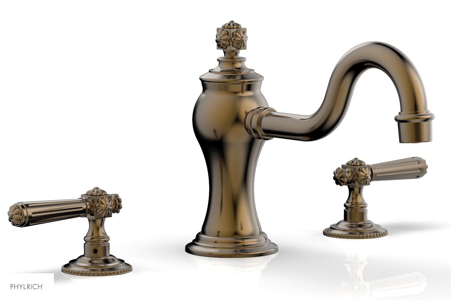 Phylrich MARVELLE Deck Tub Set - Lever Handles