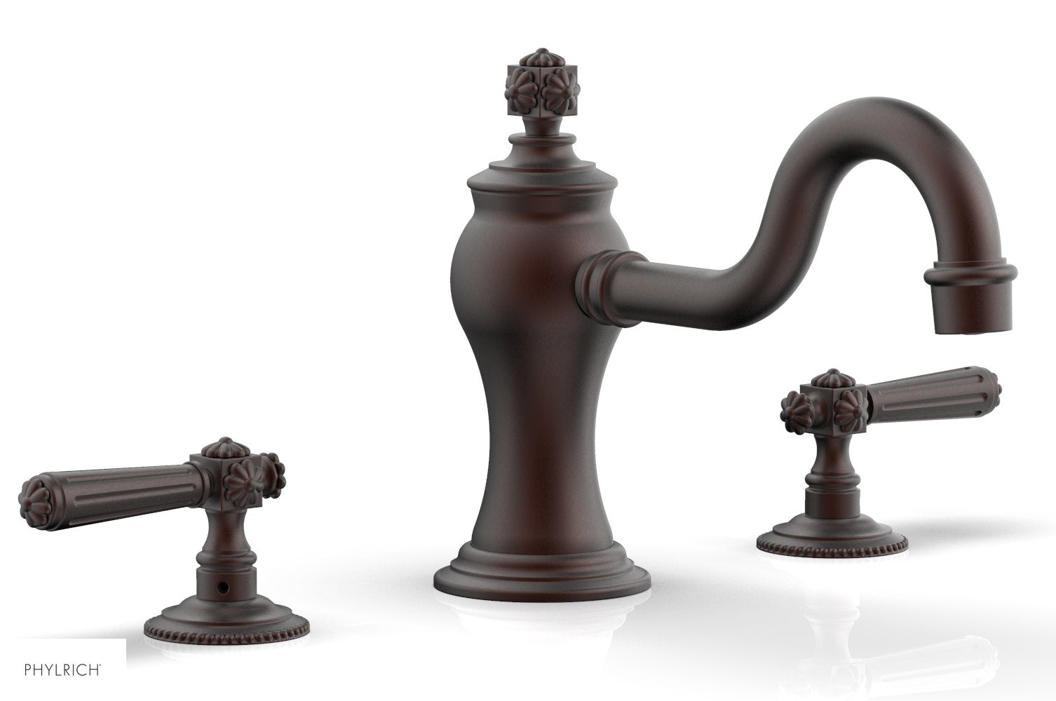 Phylrich MARVELLE Deck Tub Set - Lever Handles